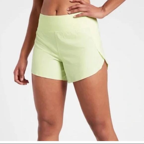 New With Tags Athleta 3X Neon Run With It 3.5” Athletic Shorts - Picture 1 of 15